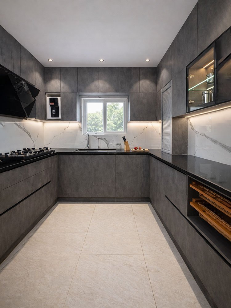 Modern Grey Kitchen