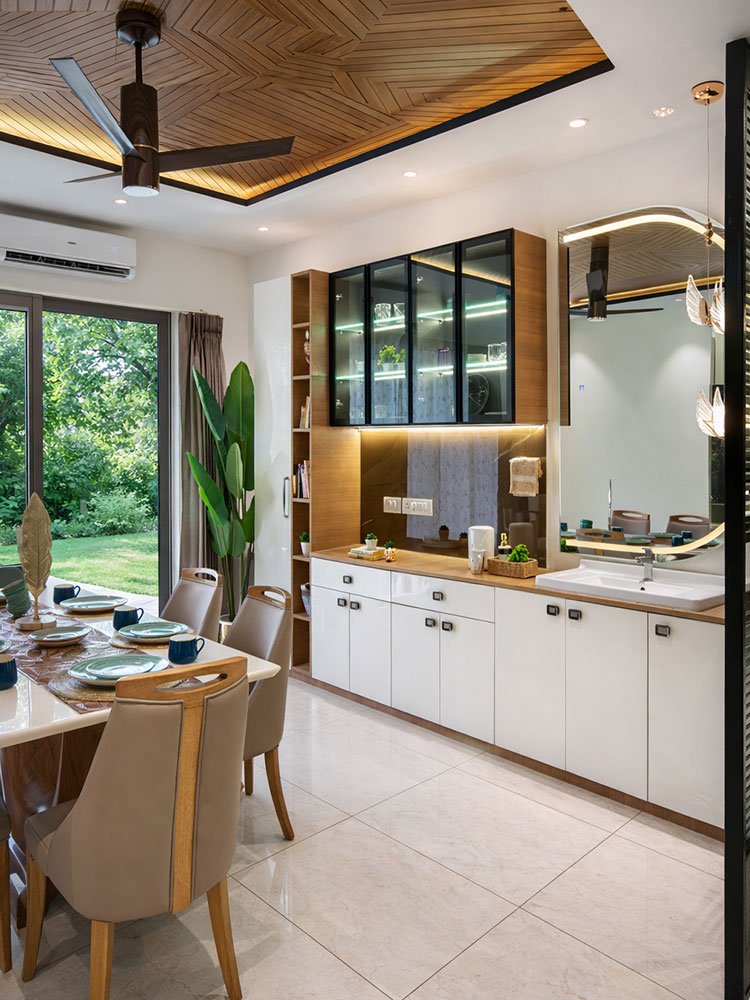 Modern Elegant Dining Interiors